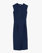 Women's Asymmetric Dress, Midi
