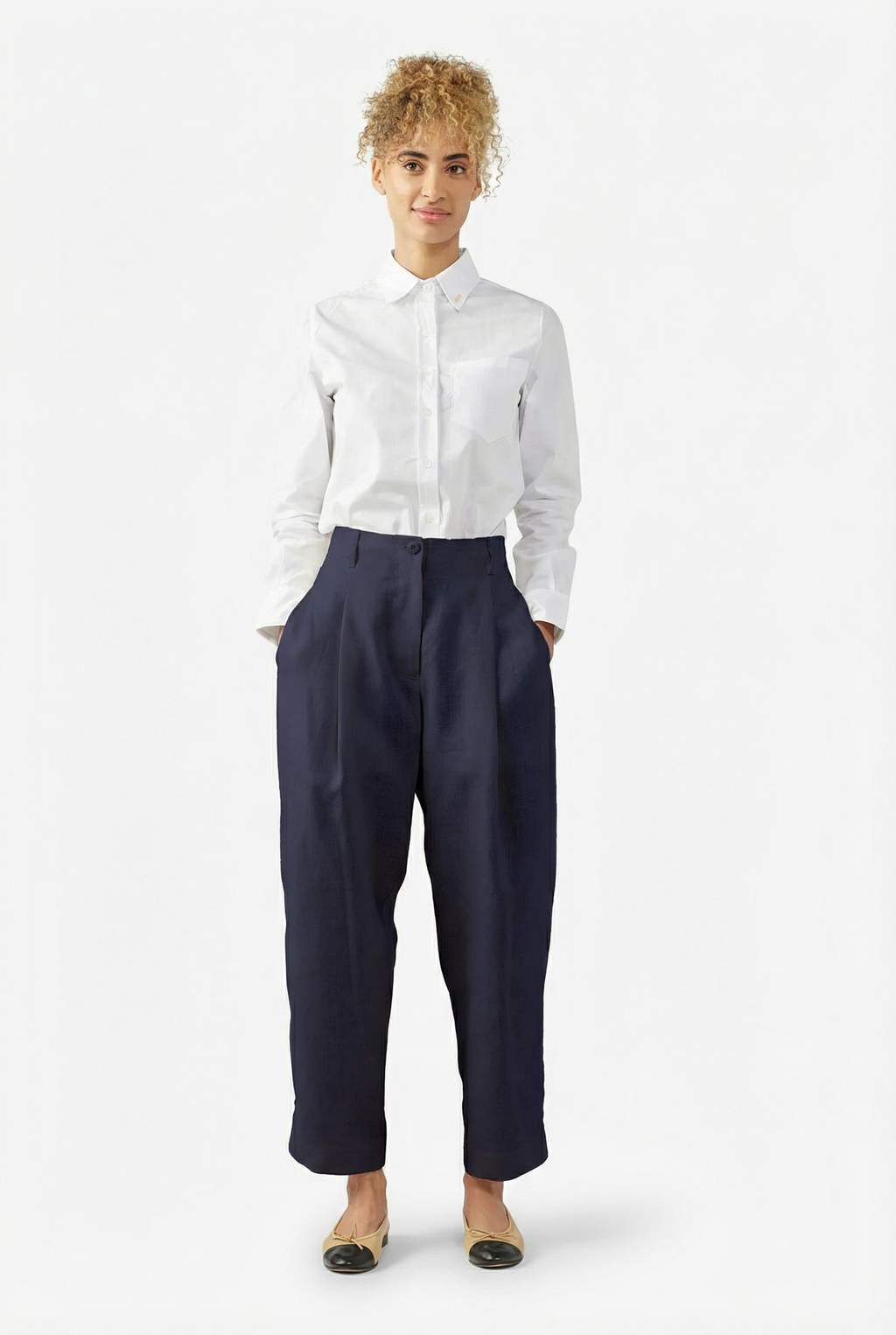 Women's Pleated Pant