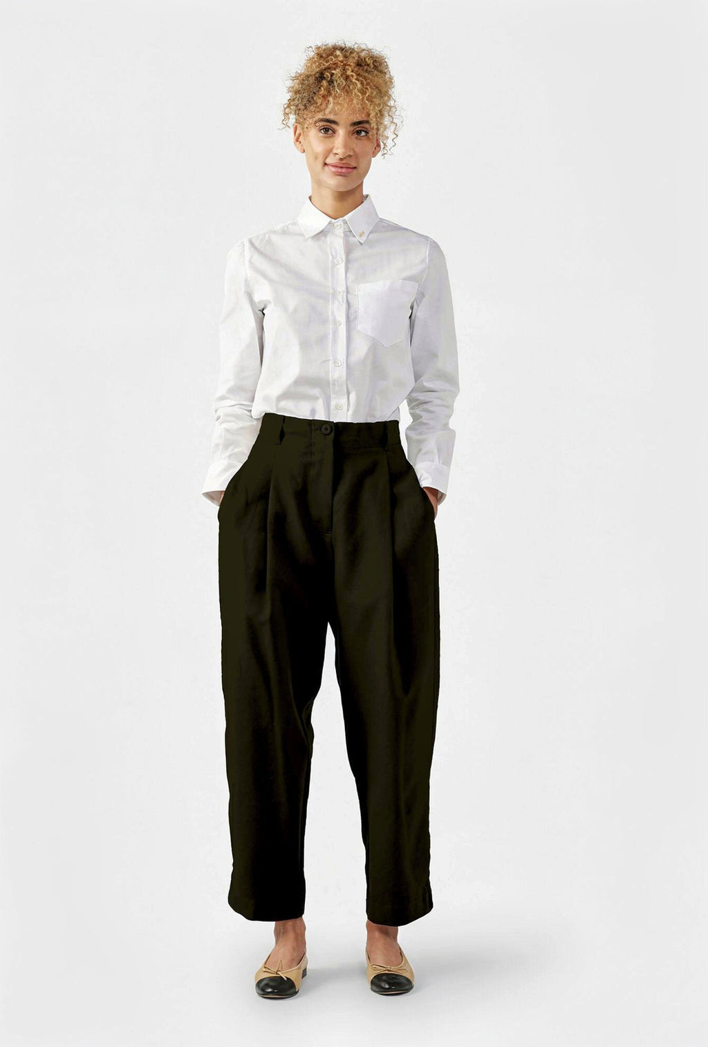 Women's Pleated Pant